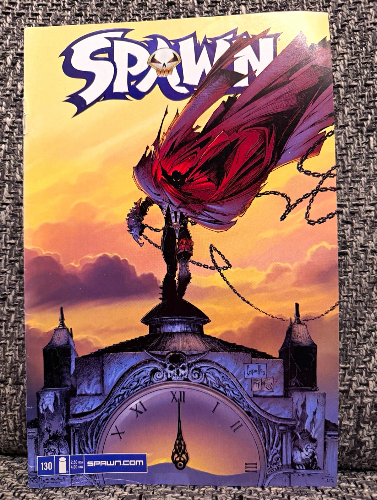 Spawn #130 Single Issue Comic Book - Image Comics, Greg Capullo (2003)
