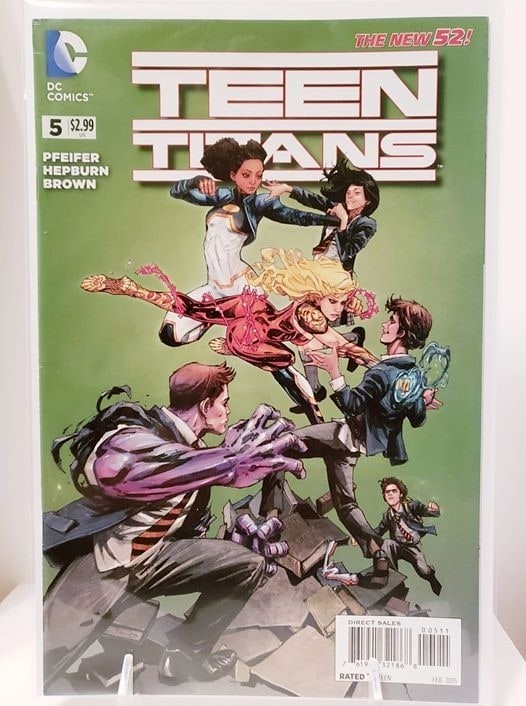 21580: DC COMICS TEEN TITANS #5 grado VF