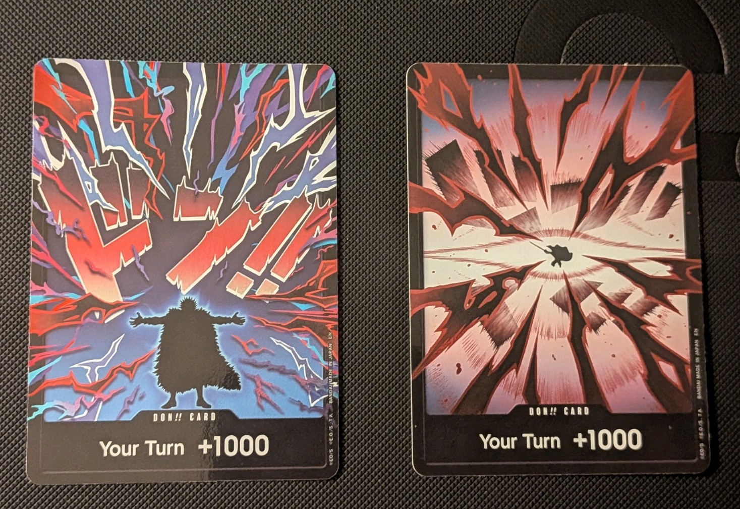 OP-17 DON!! carte set di 2 da confezione doppia 12 gambi e rocce booster D quasi nuove