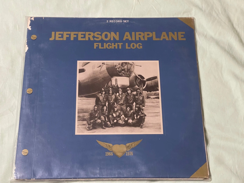 Jefferson Airplane – Flight Log (1966-1976) 2LP Vinile Vinile Vintage