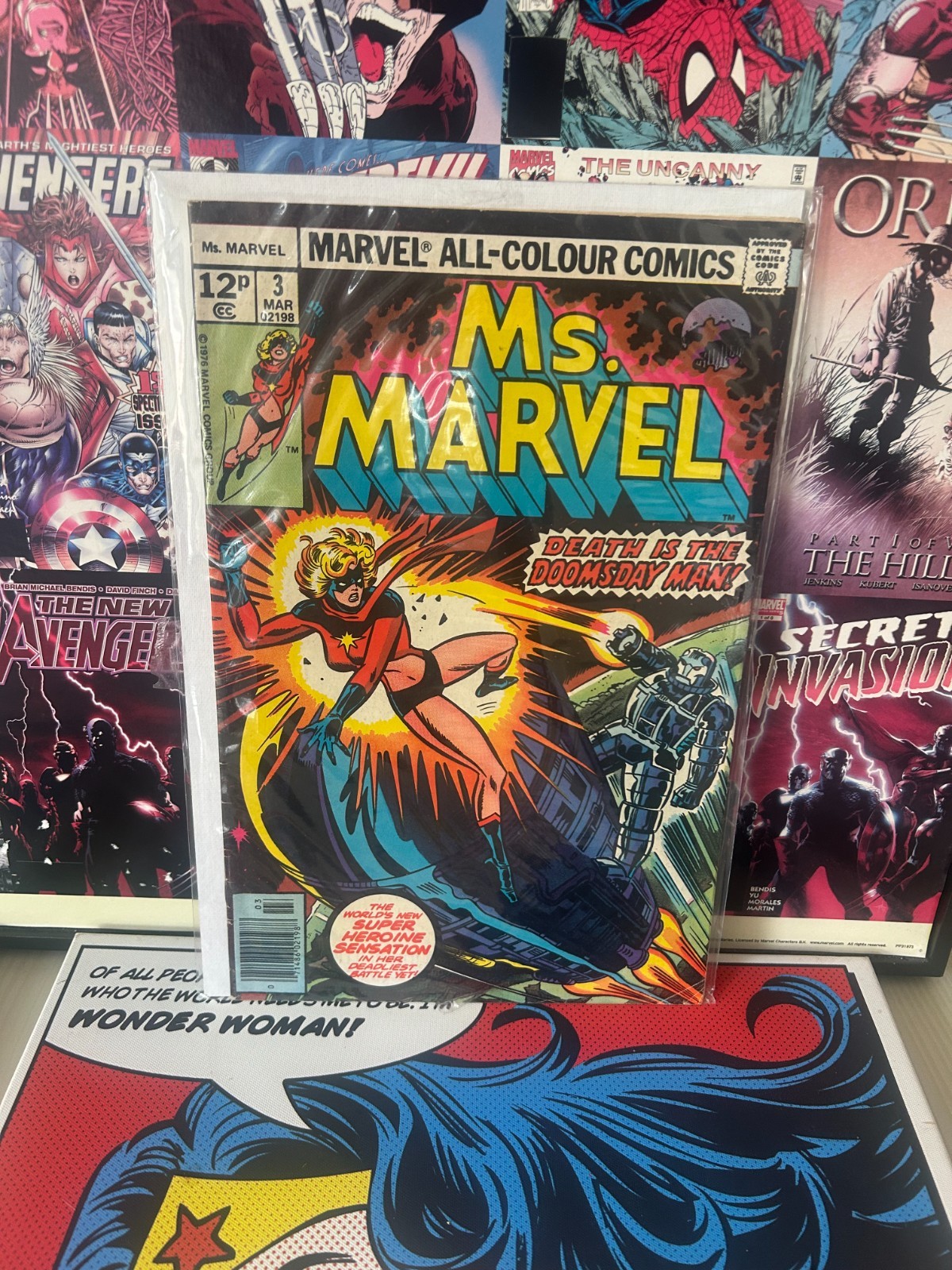 Ms. Marvel #3, Marvel Comics, 1977.