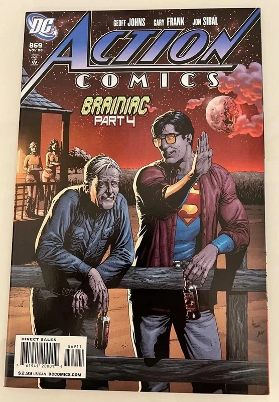 Superman Action Comics 869 DC (Portada retirada)