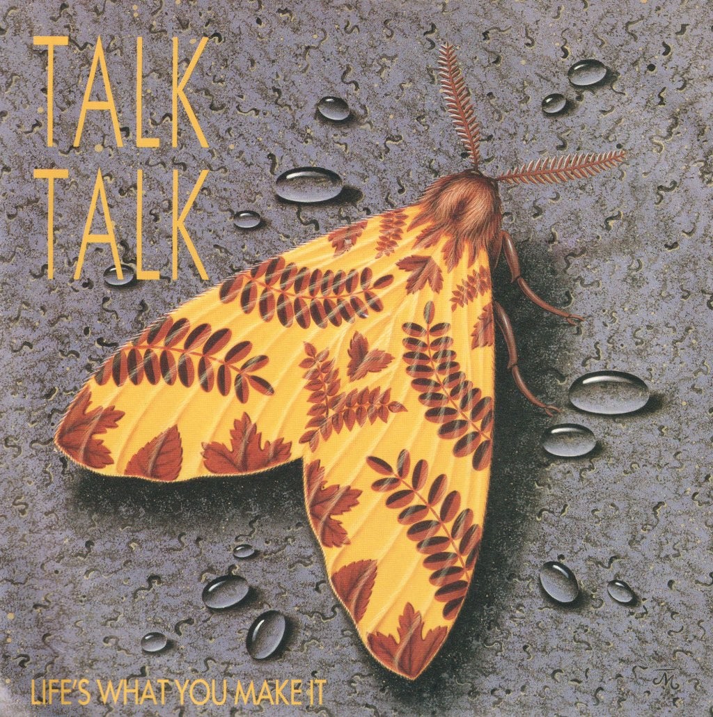 TALK TALK LIFE'S WHAT YOU MAKE IT 7" VINYL Silver injection label design with pa