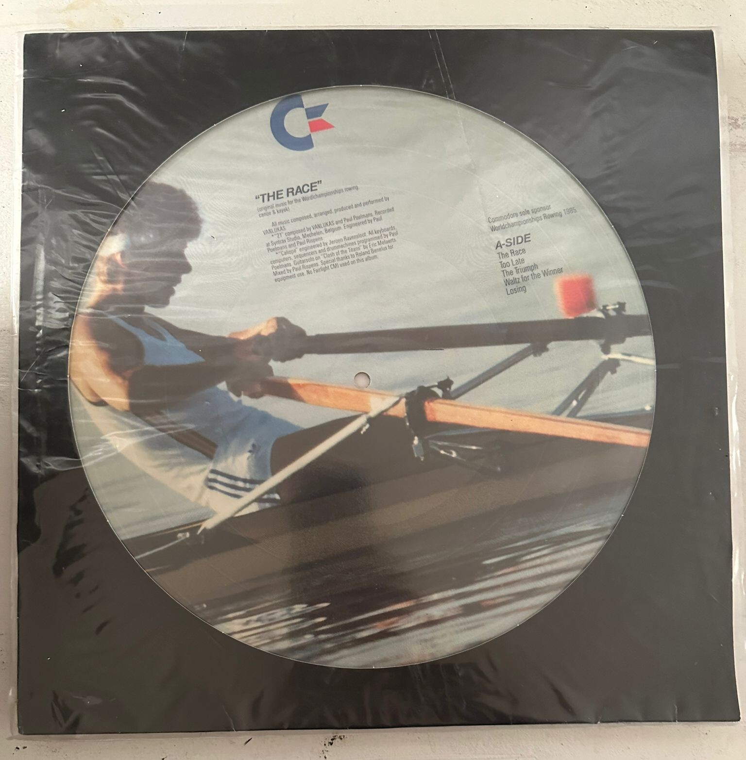 VANLUKAS – THE RACE (ORIGINAL MUSIC FOR THE WORLDCHAMPIONSHIPS ROWING..  LP A16