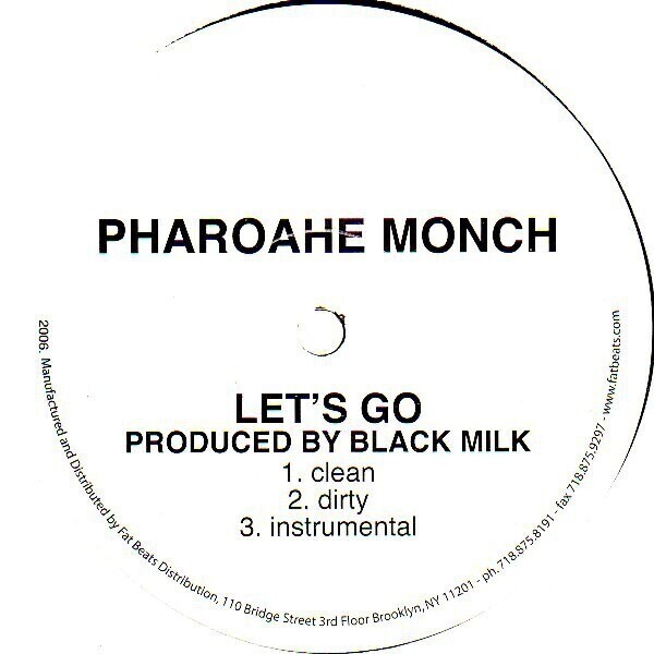 Pharoahe Monch Lets Go Vinyl Singolo 12 Pollici NEW STILL Sealed OVP