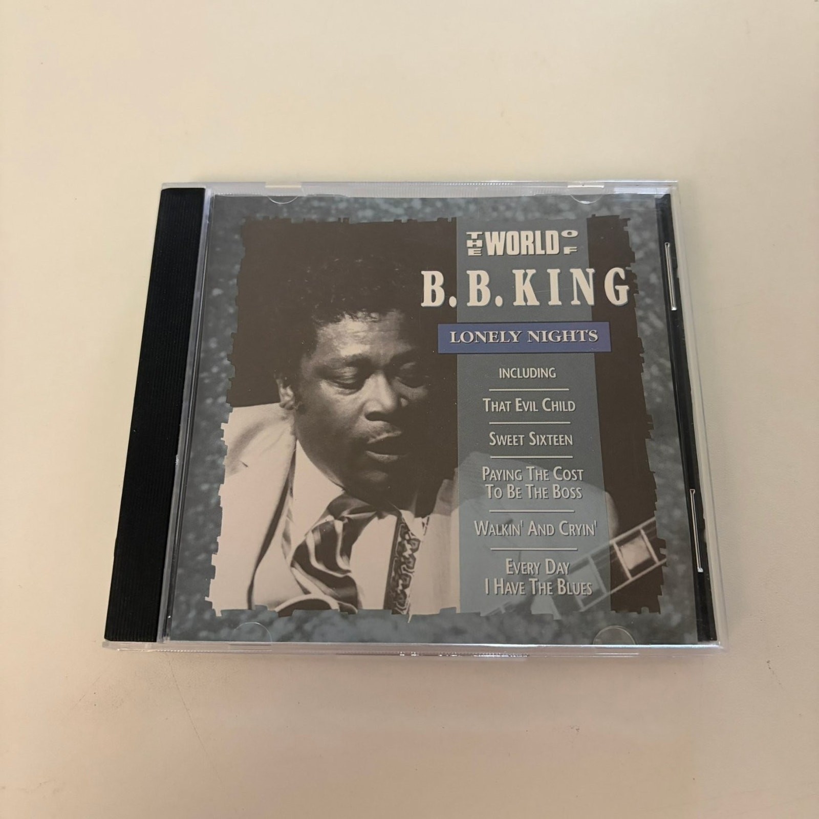 B.B. King – Lonely Nights CD 1992 Blues Trace Trading Holland Import