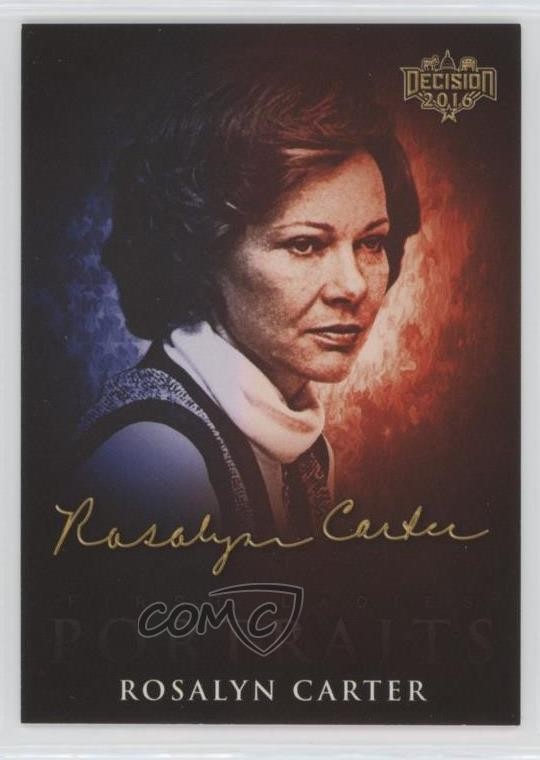 2016 Decision First Ladies Portraits Rosalynn Carter Rosalyn #FLP7 1m8w