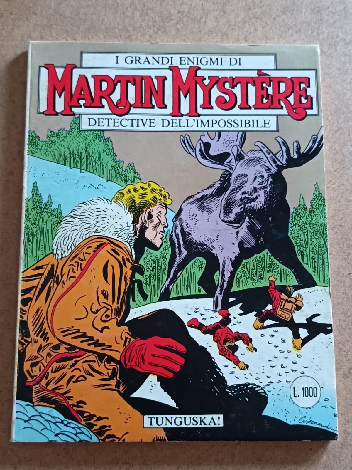 MARTIN MYSTERE N°22 1984 TUNGUSKA ! MOLTO BUONO