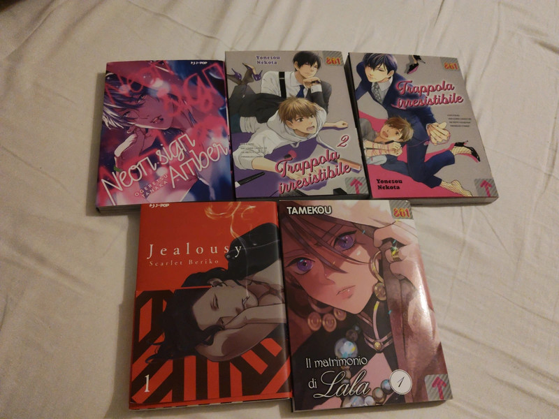 Manga yaoi collezione
