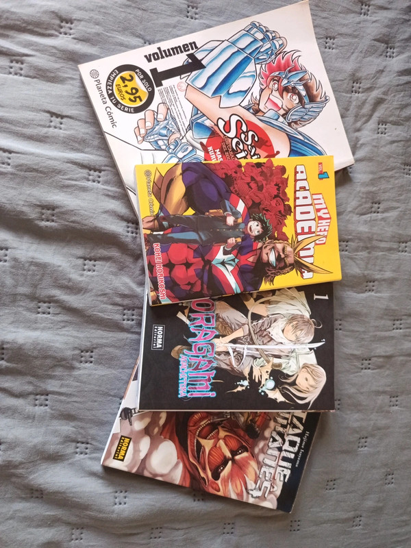 Pack de el primer tomo de cuatro sagas ideal para iniciarse en el mundo del Manga
