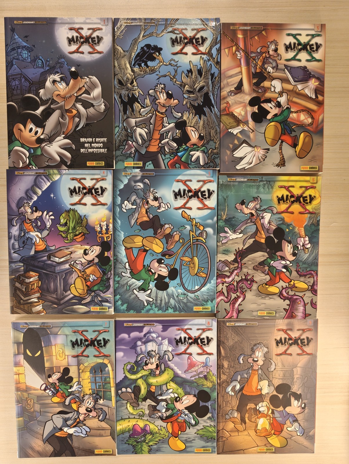 X-Mickey 1/12 Completa - Disney Legendary Collection - Panini Comics