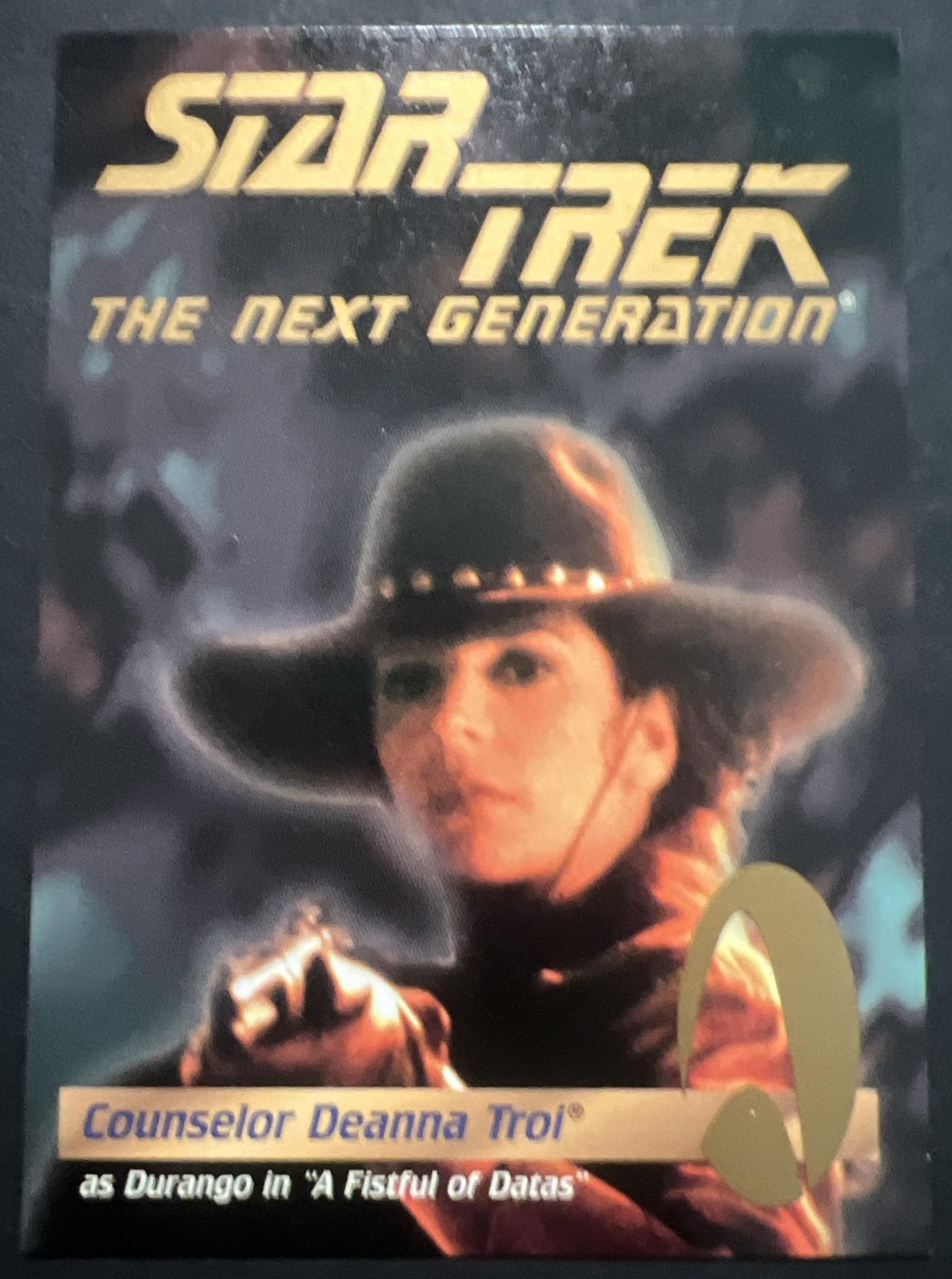 SkyBox Star Trek the Next Generation 1993 Insert Card Deanna Troi