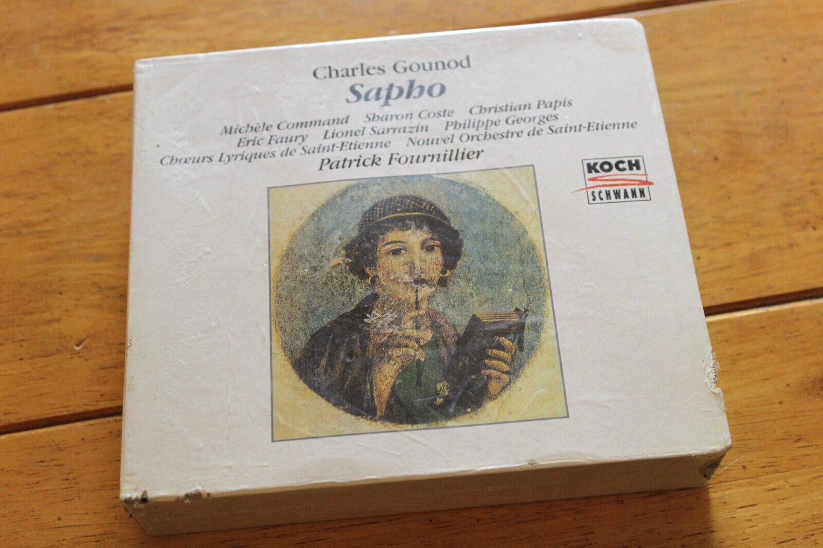 PATRICK FOURNILLIER - CHARLES GOUNOD SAPHO CD BOX SET [NEW] **CUT IN CASE**