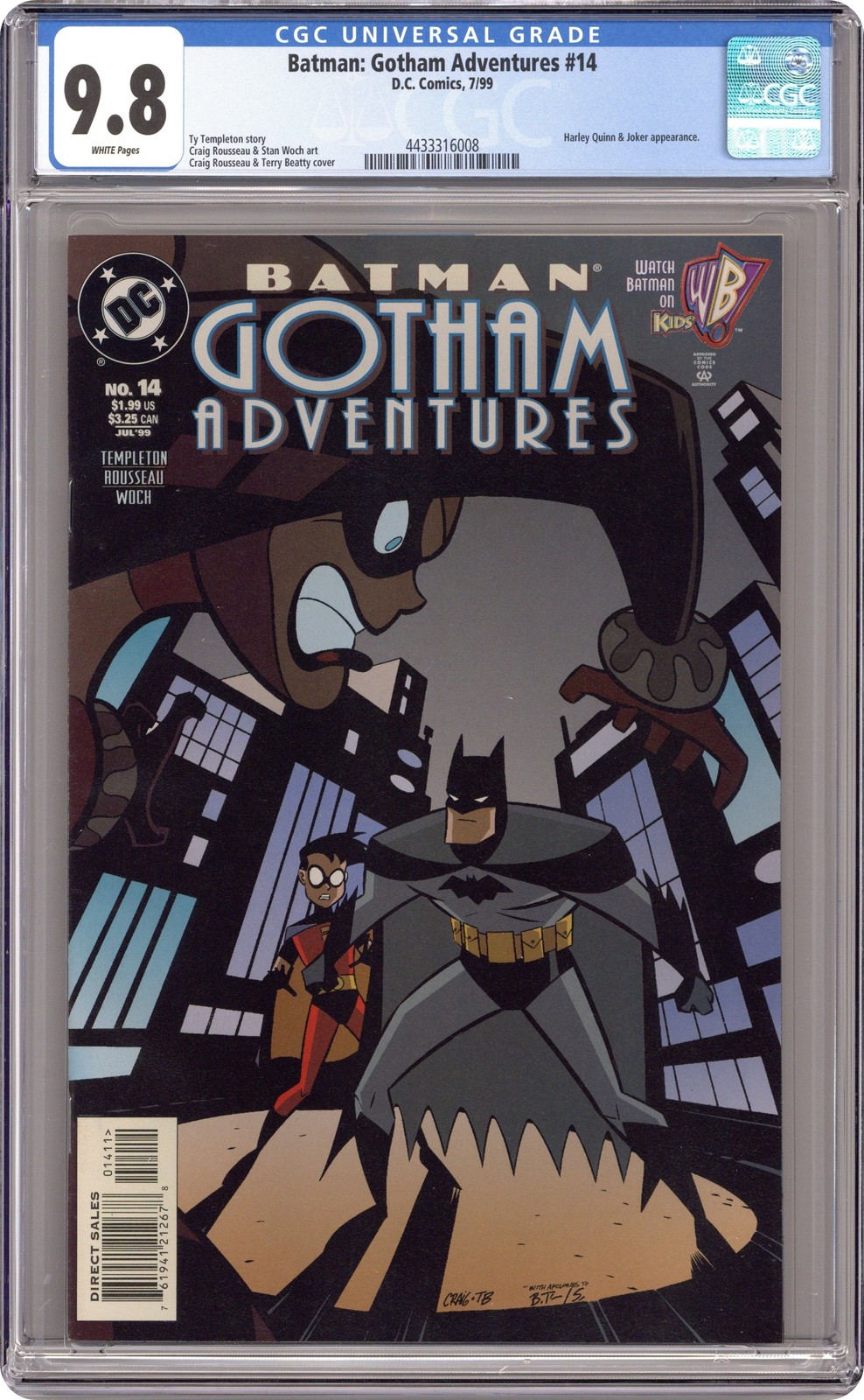 Batman Gotham Adventures #14 CGC 9.8 1999 4433316008