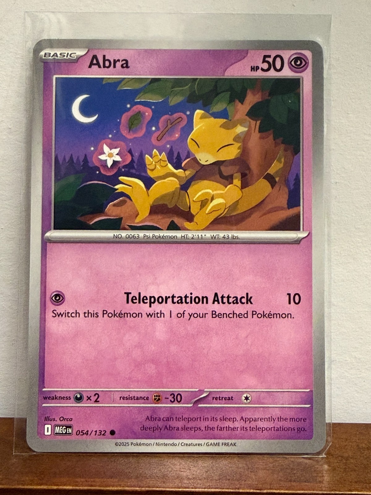 Pokémon TCG Abra Comune Regolare Reverse Holo