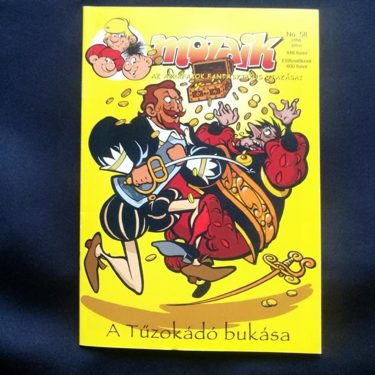 MOSAICO LIBRETTO ESPORTAZIONE n. 58 luglio 2006 Abrafaxe Ungheria Mozaik OTTIMO OTTIMO TOP Z0/Z1