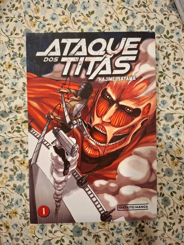 Mangá ataque dos titãs