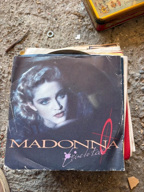 Vinile 45g madonna