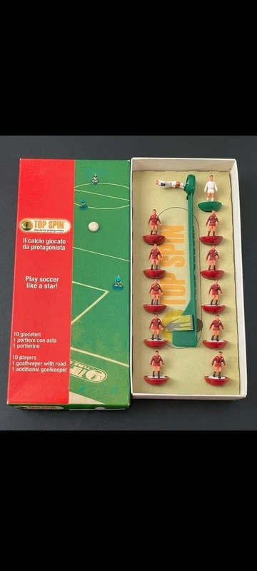 Top Spin Table Soccer - Made in Italy 🇮🇹