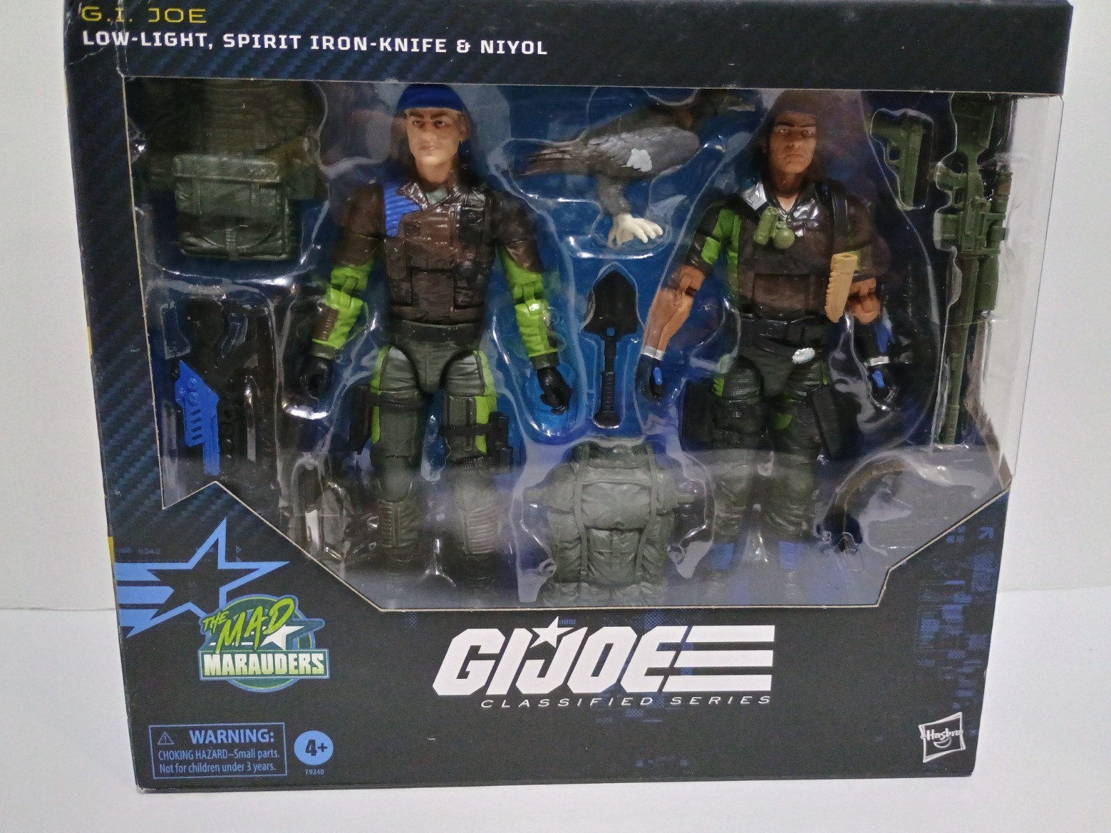 G.I. Joe Classified Series #128 Low-Light Spirit Iron-Knife and Niyol 2 pack