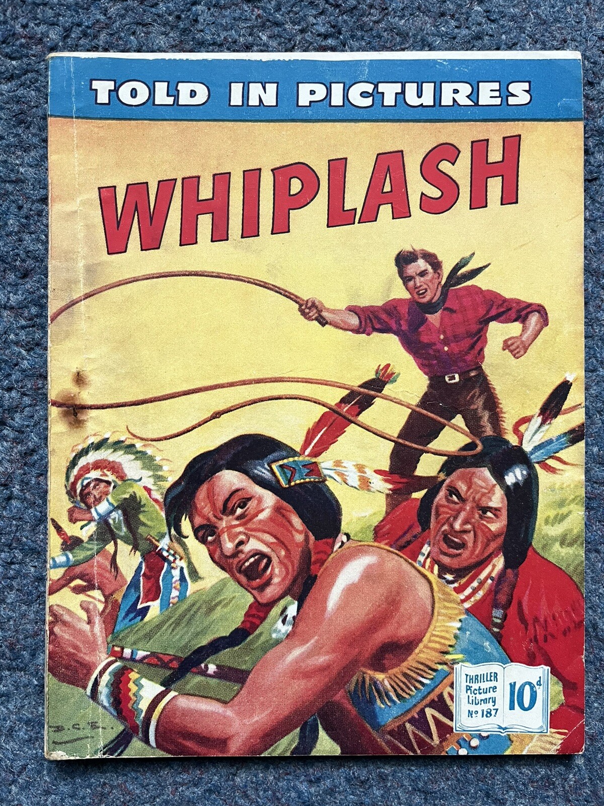 Thriller Picture Library Comic No. 187 Whiplash