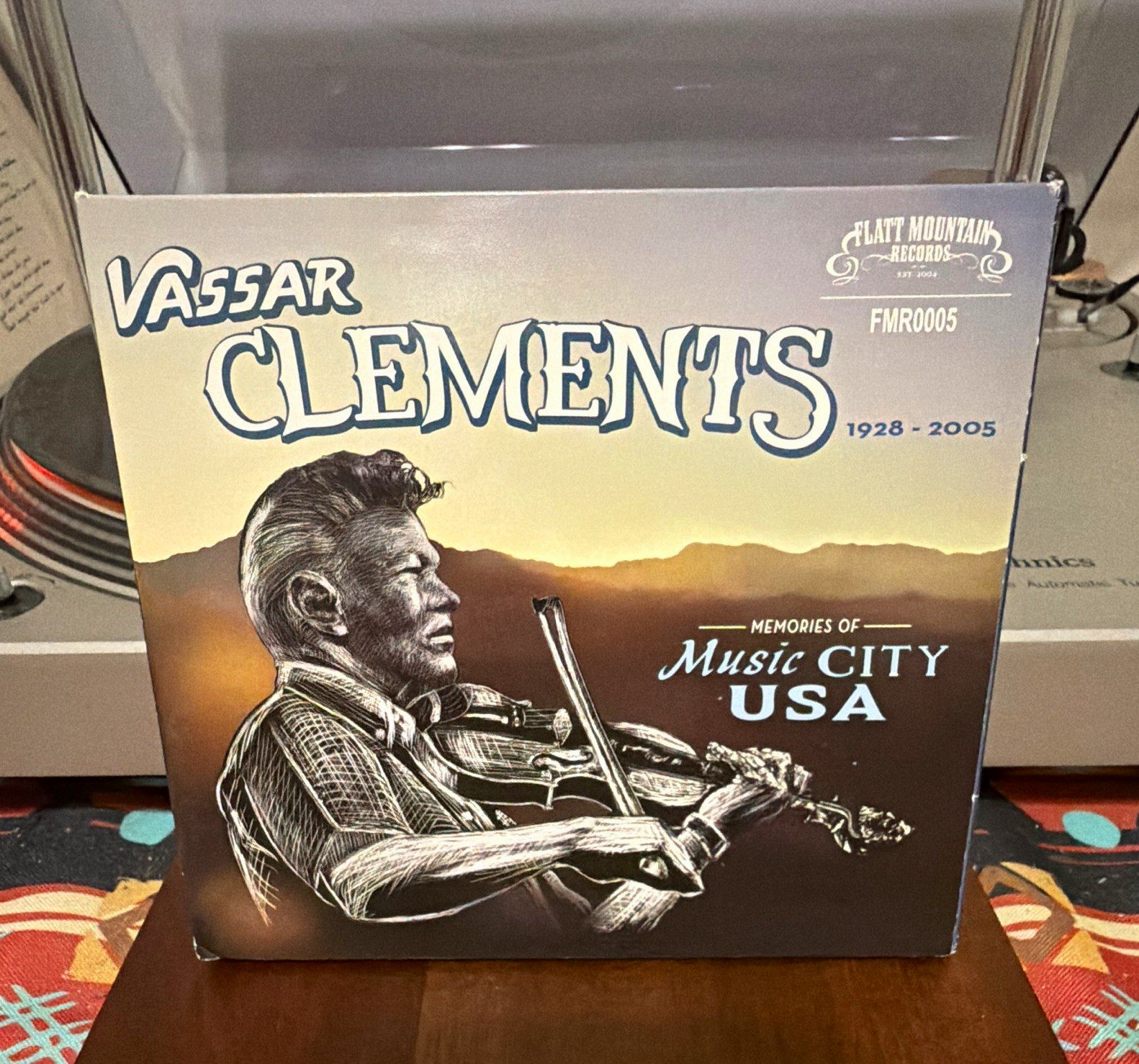 Vassar Clements Memories of Music City USA CD Album Bluegrass 2018 FMR0005