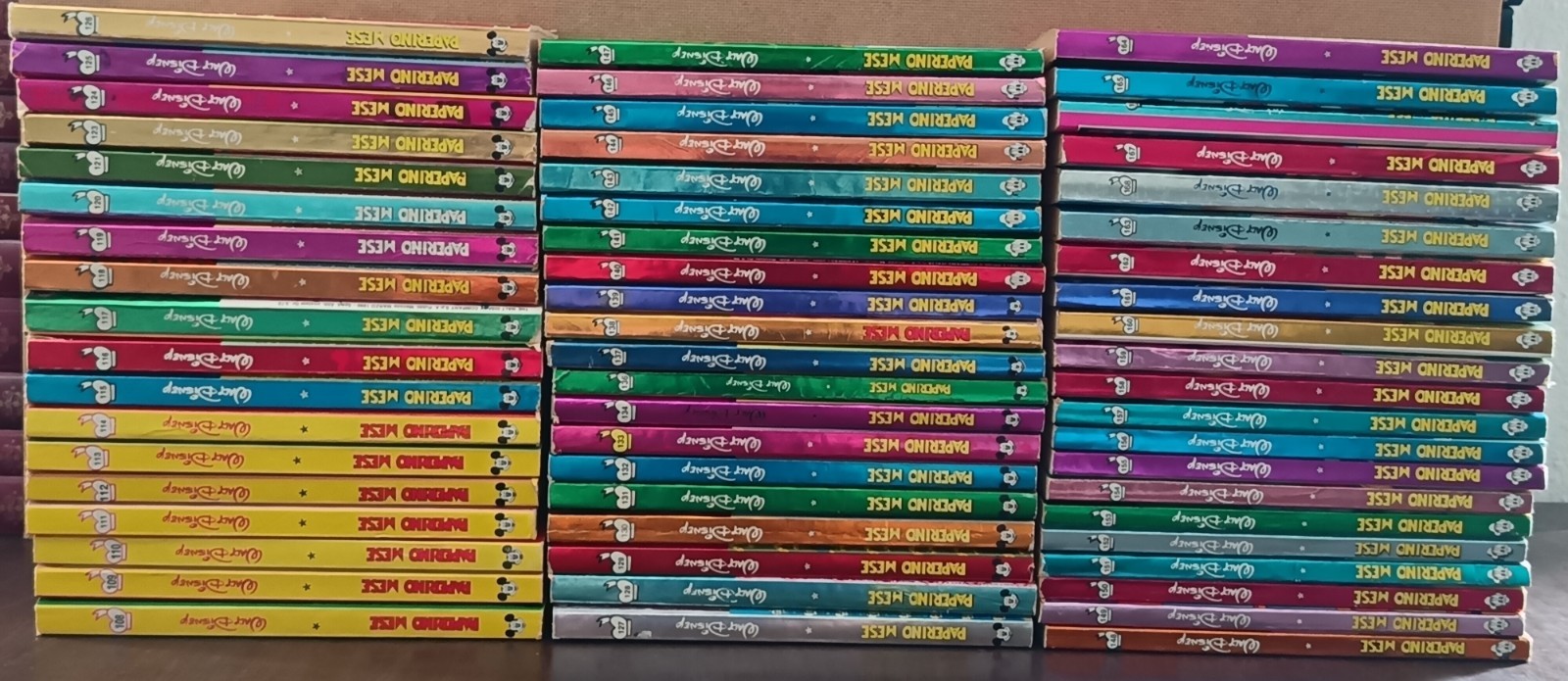 PAPERINO MESE DAL NUMERO 108 AL NUMERO 168 SCEGLI DAL MENU' A TENDINA