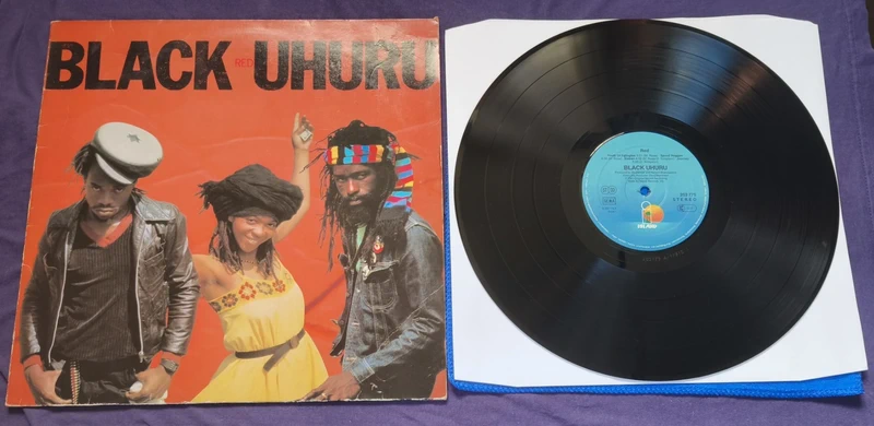 Vinyl LP Red Black Uhuru Germany 1981 LP Vinyl