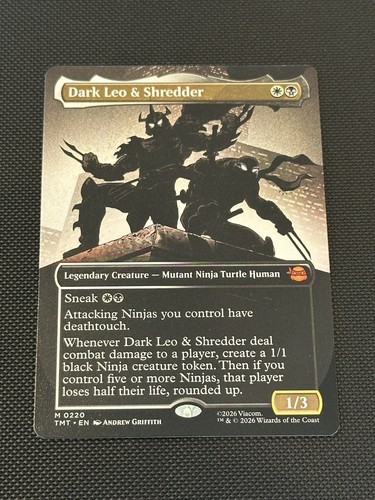Dark Leo & Shredder (senza confini) Teenage Mutant Ninja Turtles regolare