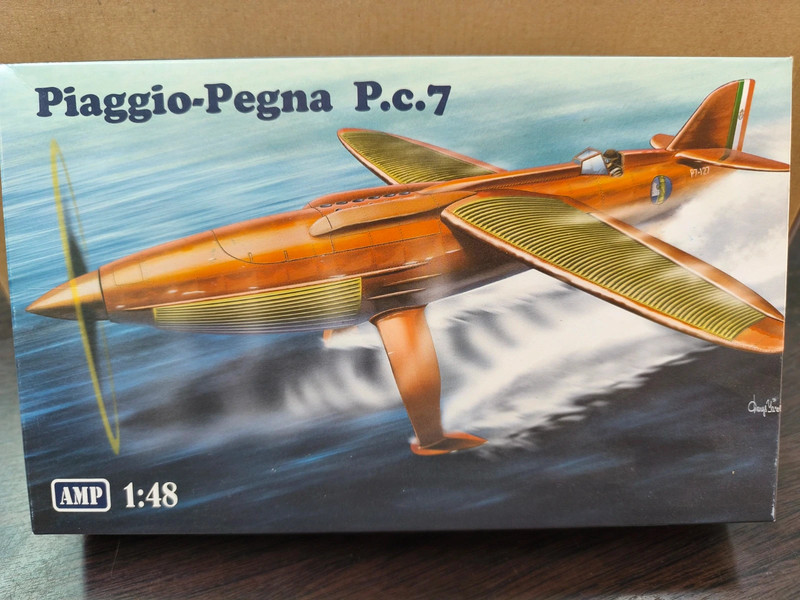 Modellino aereo AMP Piaggio Pegna PC. 1/487