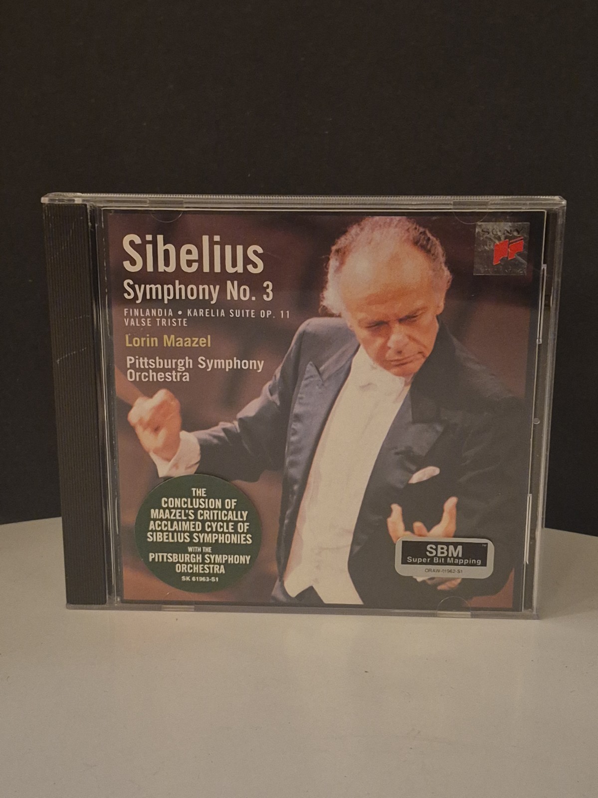 Sibelius: Symphony No 3, Finlandia, Karelia Suite & Swan of Tuonela No Scratches
