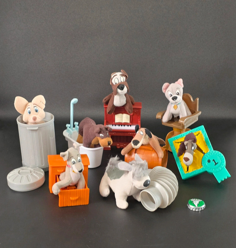 Colección juguetes Peluche Dama y vagabundo Disney