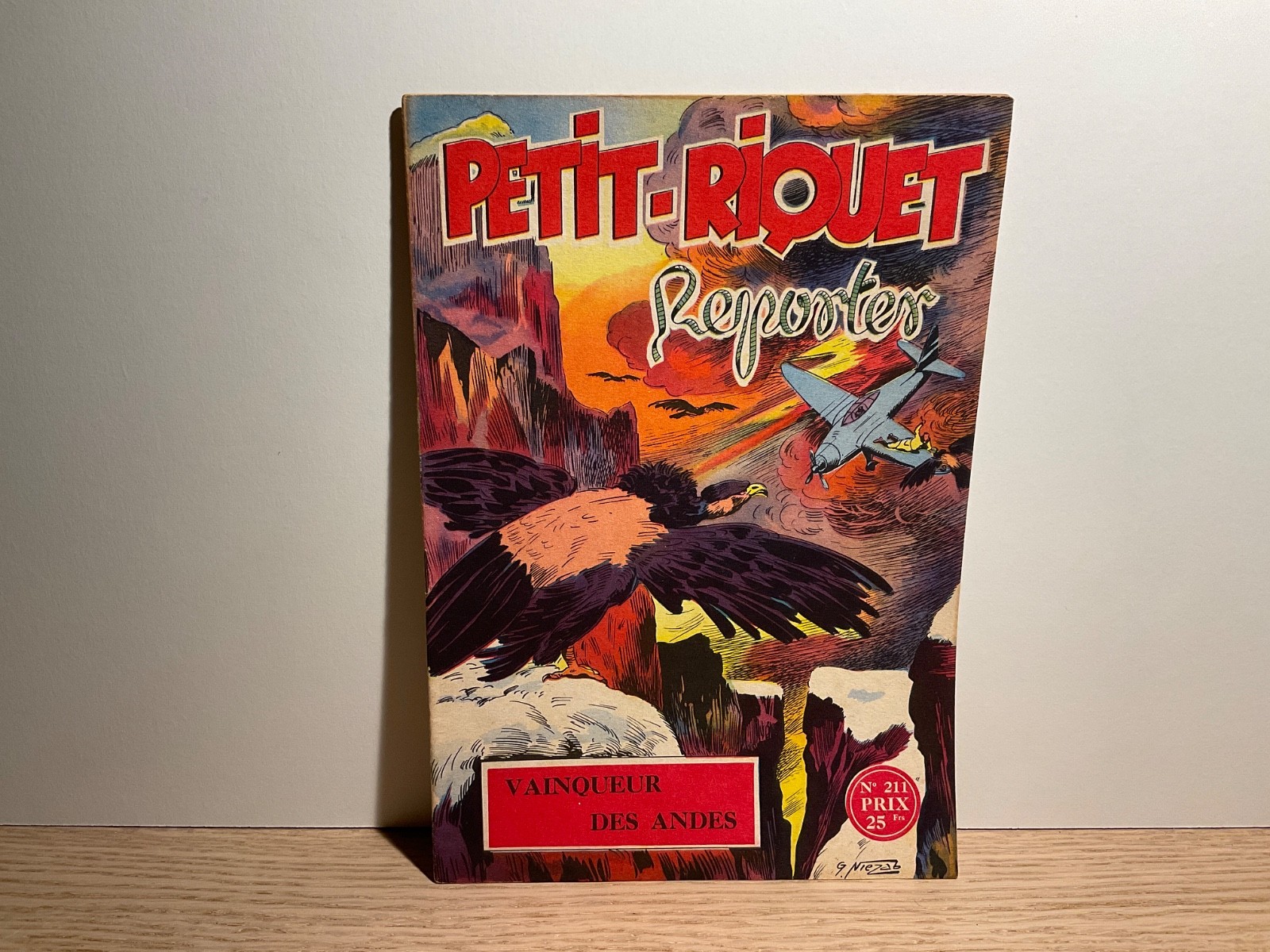 PETIT-RIQUET reporter n°211 NIEZAB. Récit complet 1956