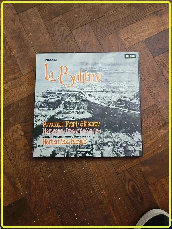 Vinyle Puccini La Bohême édition Decca