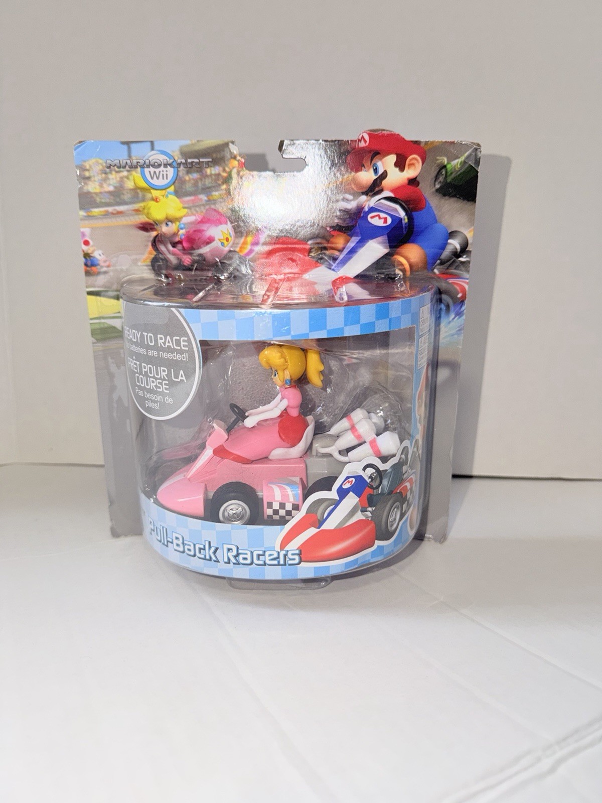 Nintendo Wii Mario Kart Princess Peach Pull Back Racer