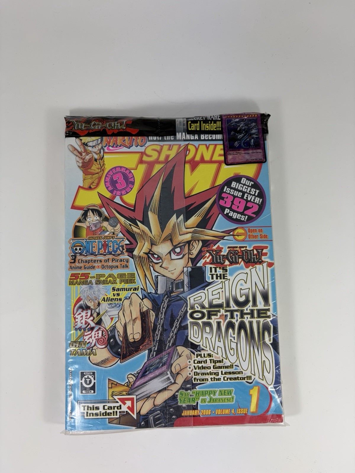 Shonen Jump Manga Viz Gennaio 2006 Volume 4 Numero 1 SIGILLATO Yugioh JMP-EN005