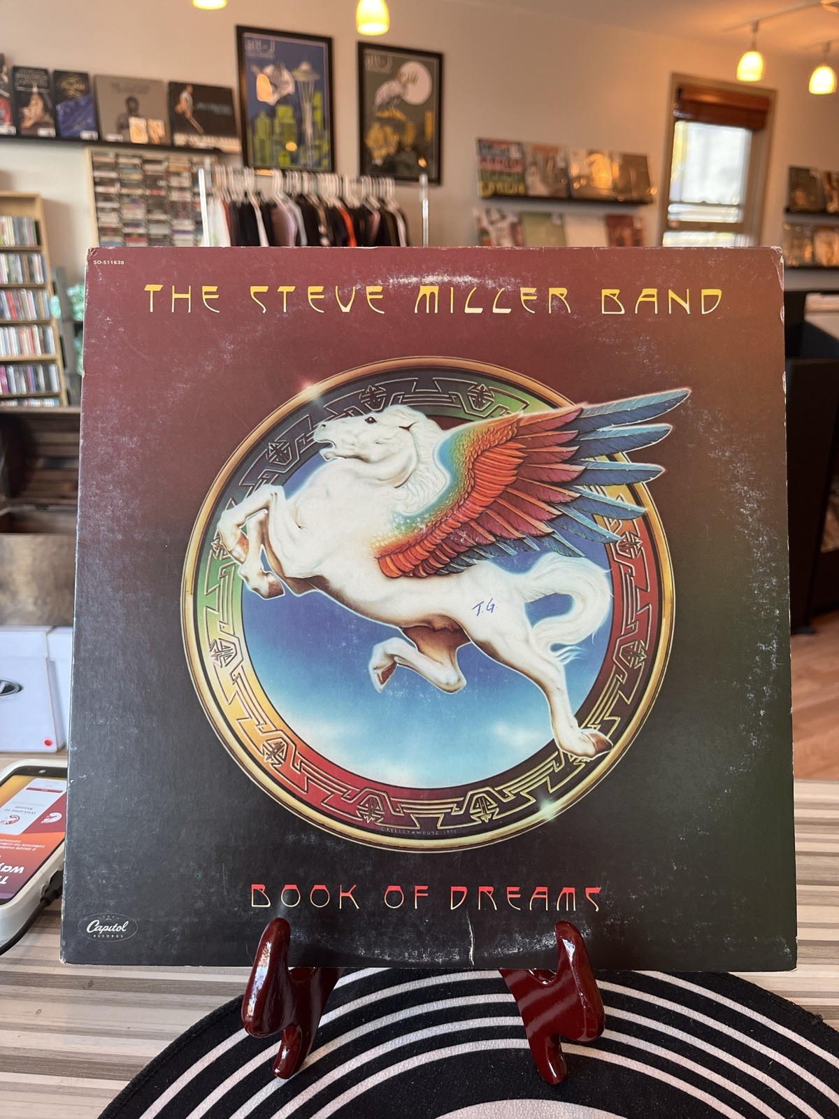 The Steve Miller Band – Book of Dreams (Capitol Records, 1977) Vinyl LP VG+