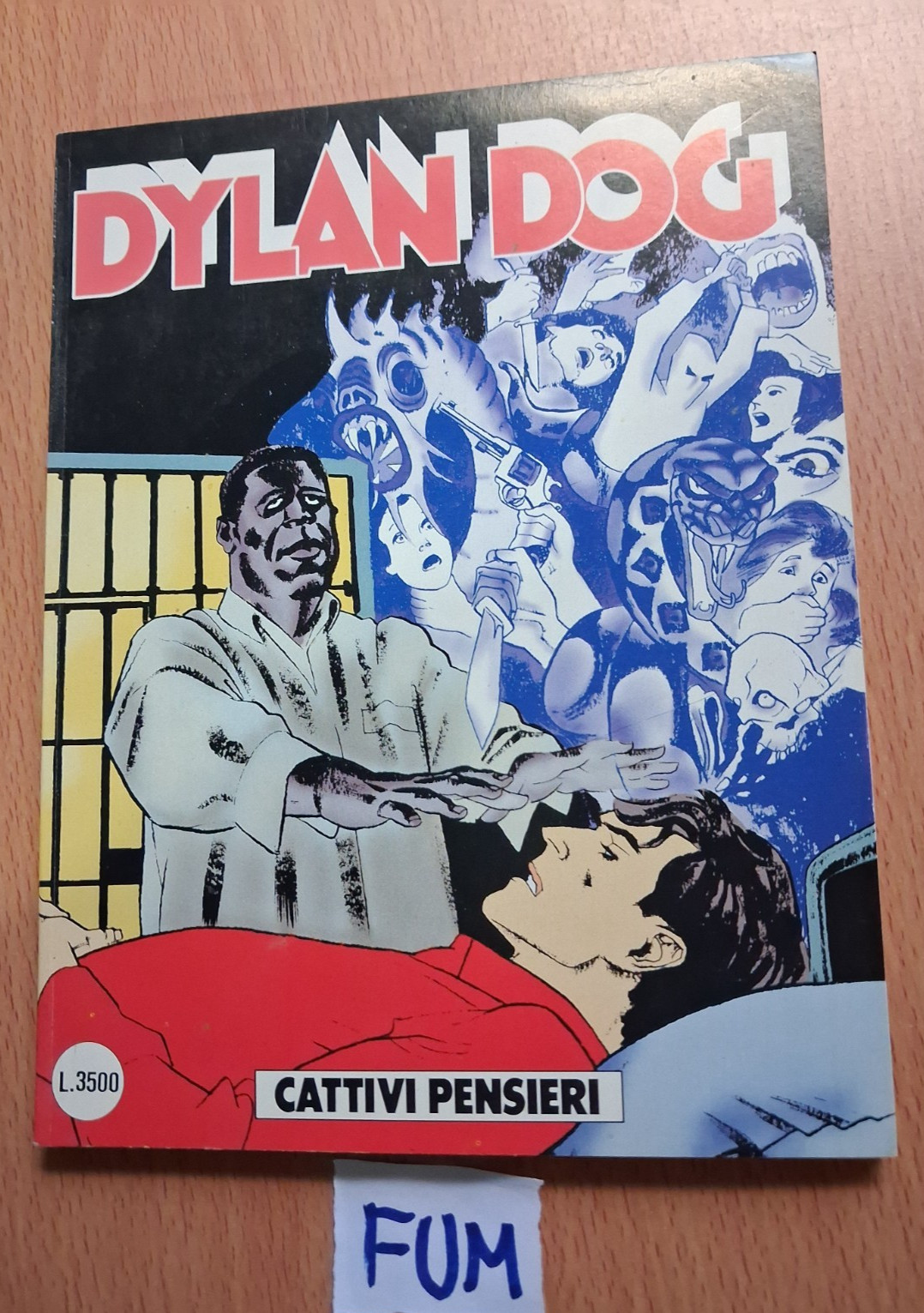 fumetto dylan dog n.138 cattivi pensieri tiziano sclavi sergio bonelli editore