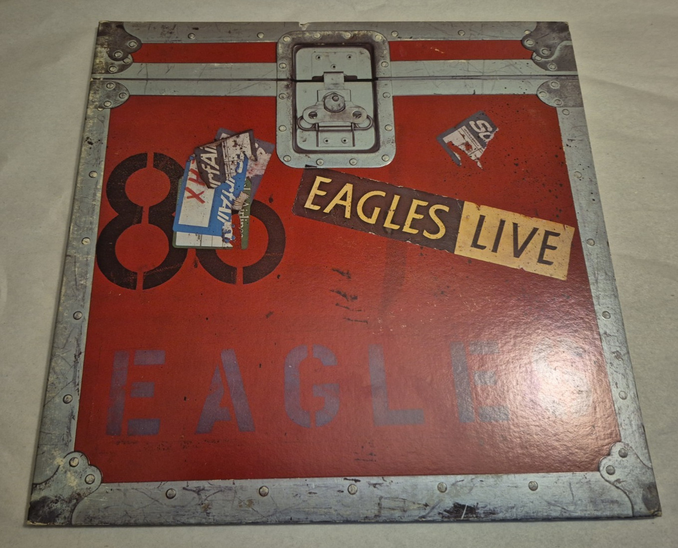 Eagles Live 1980 Vinyl 2xLP Gatefold Asylum BB-705 Specialty Press No Poster