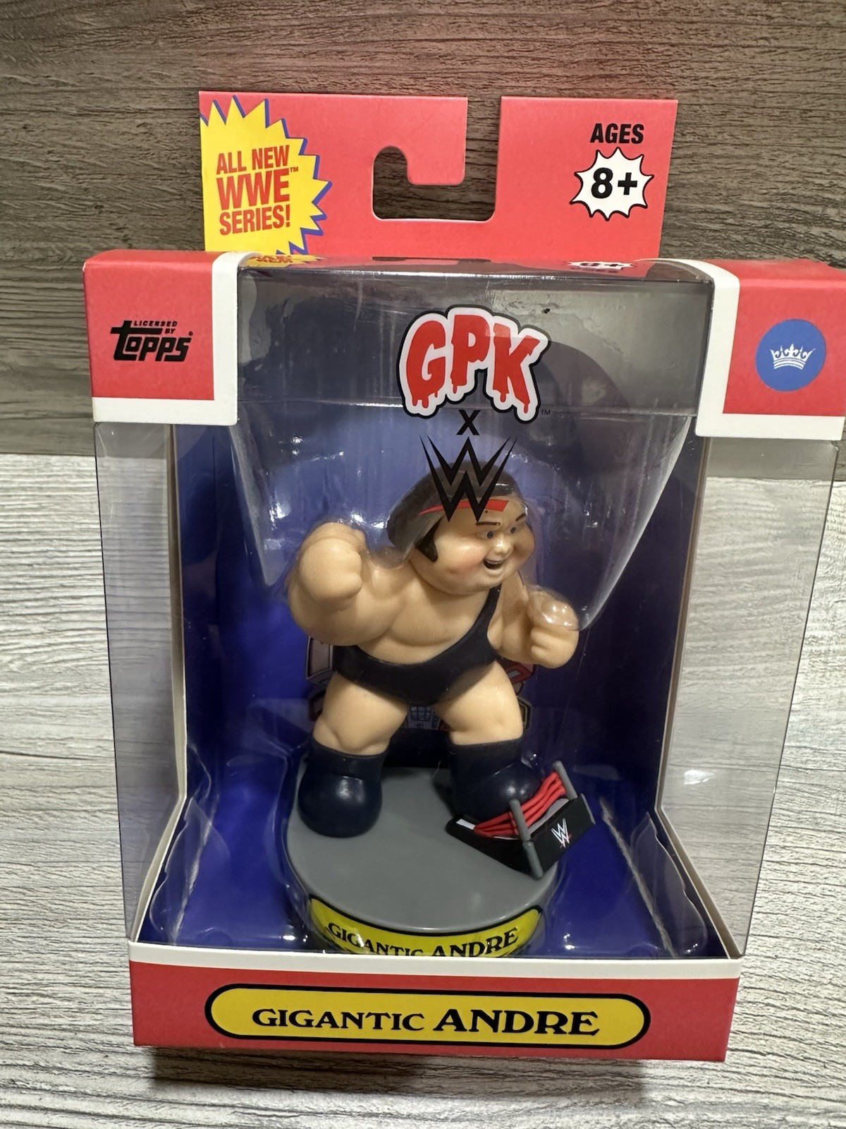 Andre The Giant Garbage Pail Kids Topps GPK x WWE Funko TLS Collectible