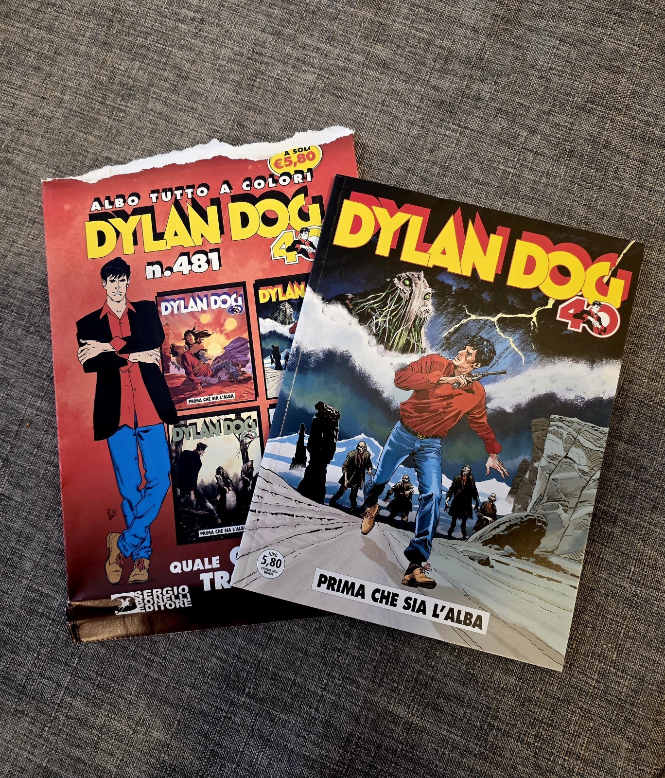 Dylan Dog 481 Variant Villa Prima Che Sia L'alba 1 Busta Bonelli Editore Nuovo