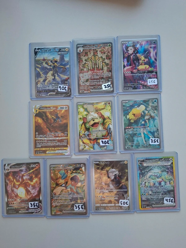 Lote Cartas Pokemon