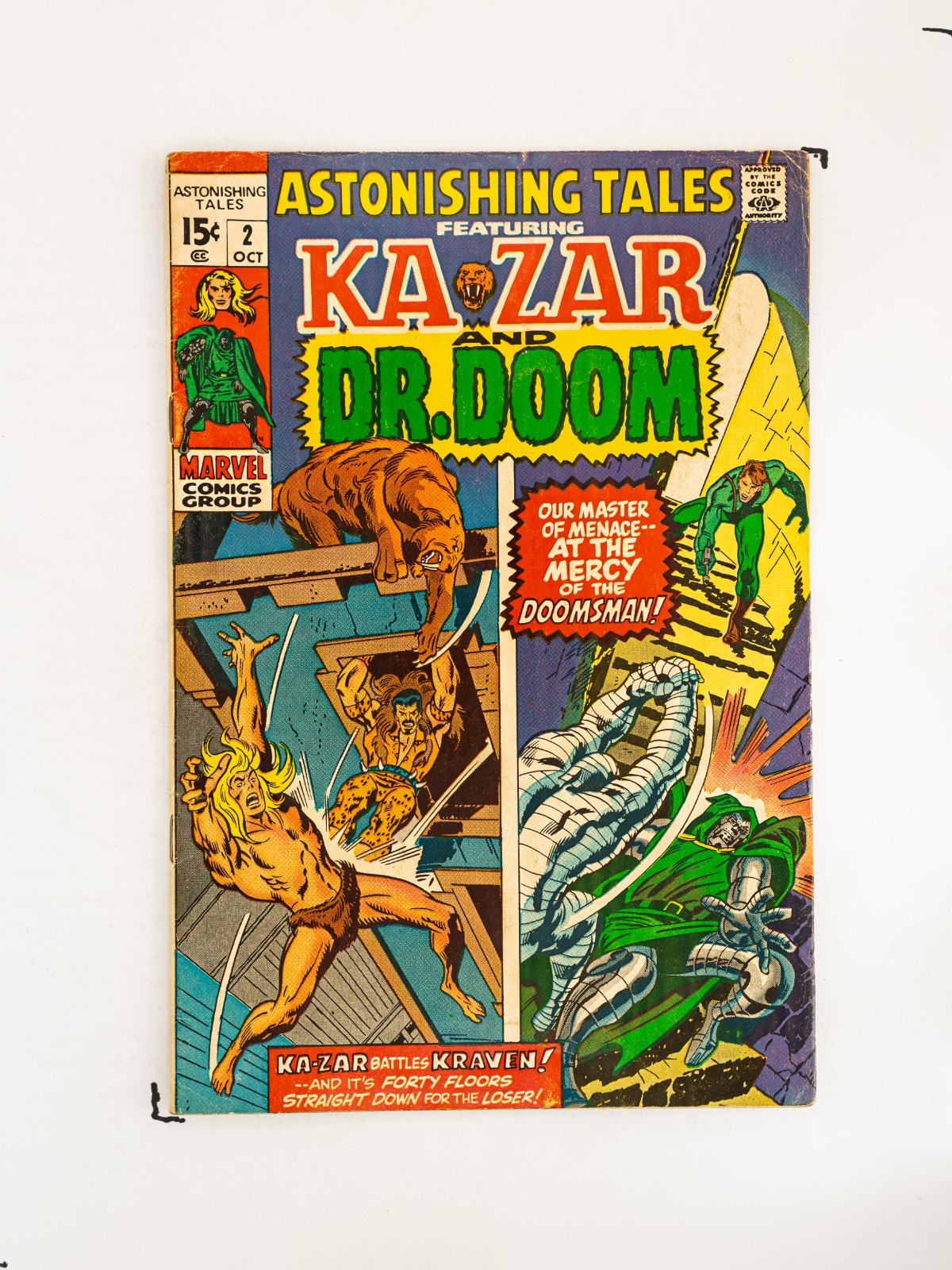 Astonishing Tales #2 (Marvel Comics ottobre 1970) fumetto molto buono o migliore