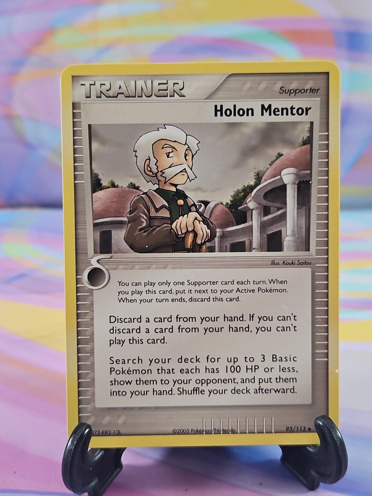 Carta Pokemon TCG Specie Delta | Holon Mentor 93/113 Non Comune