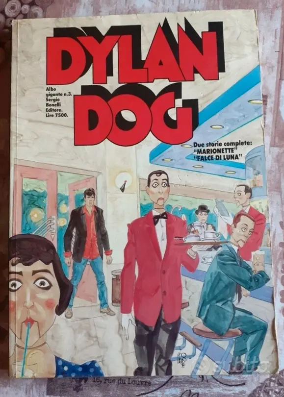 Lotto Dylan Dog 4 albi 1 euro ognuno