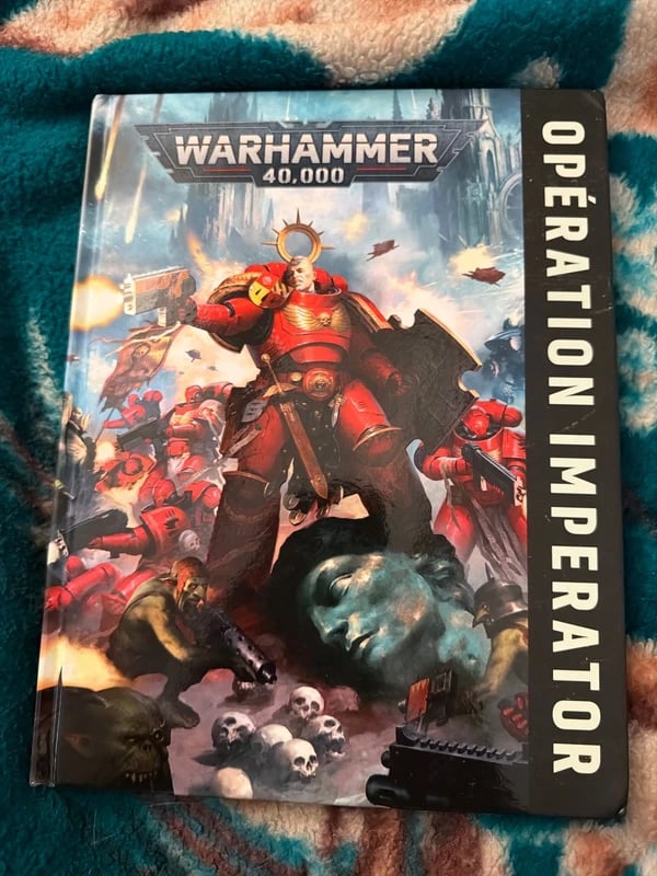 Warhammer 40,000 codex V1 VF opération Imperator