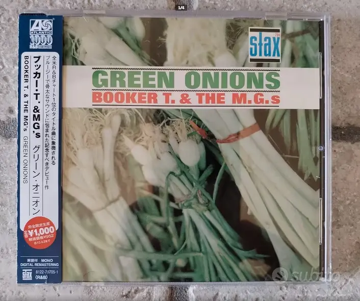 Booker T. & The M.G.S. Green Onions raro Japan CD