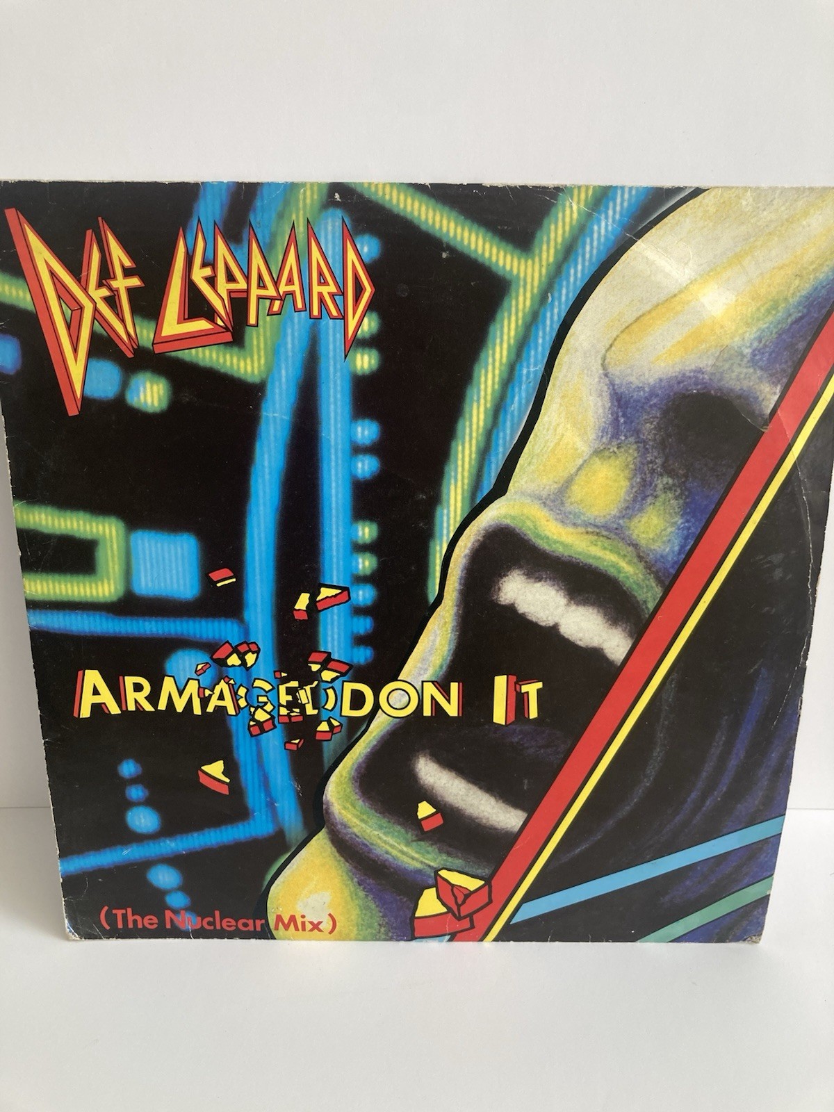 Def Leppard – Armageddon It (The Atomic Mix) - 1988 UK 7" Single Vinyl Record