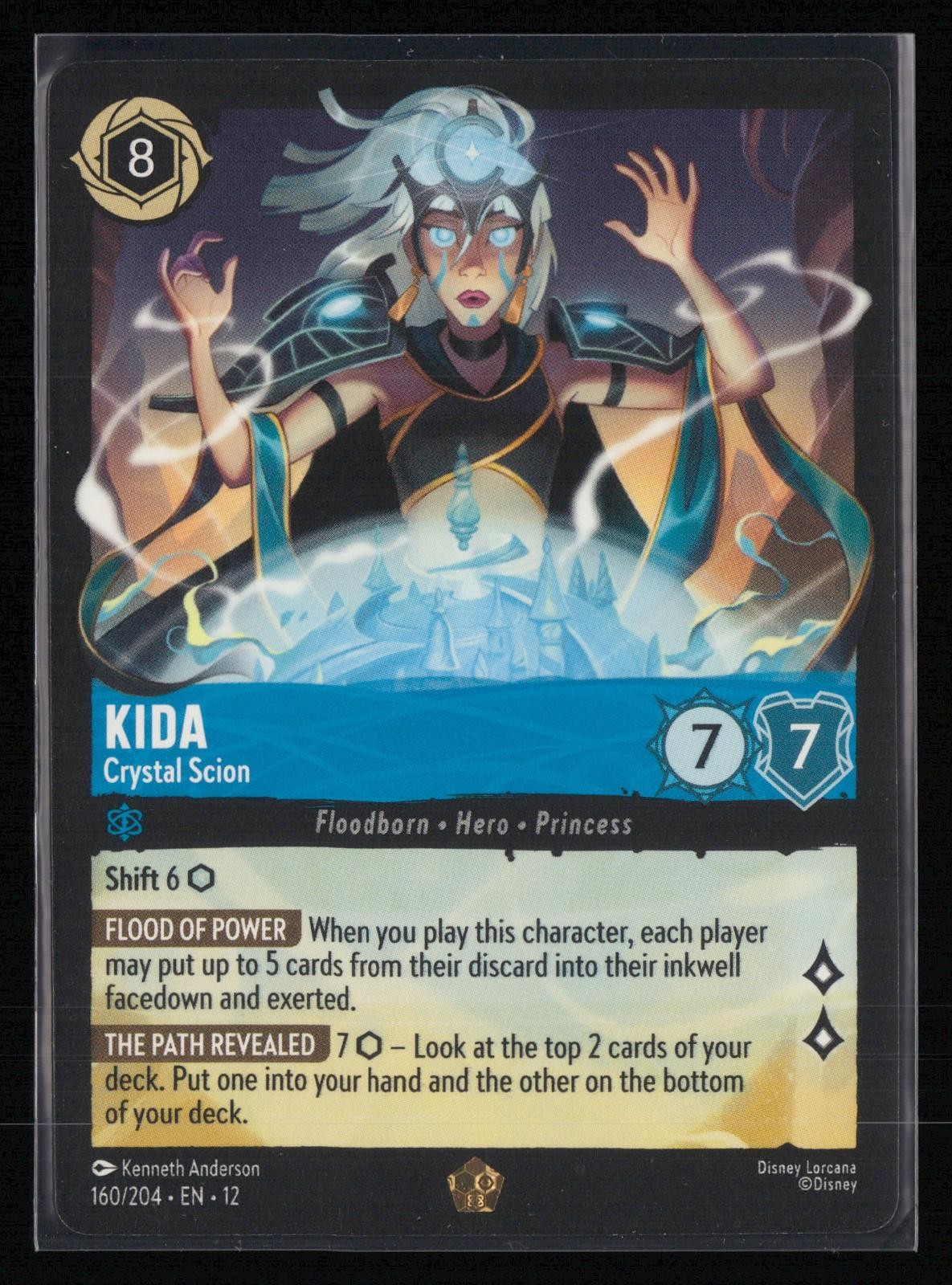 Kida - Crystal Scion 160/204 Legendary Wilds Unknown Lorcana Near Mint