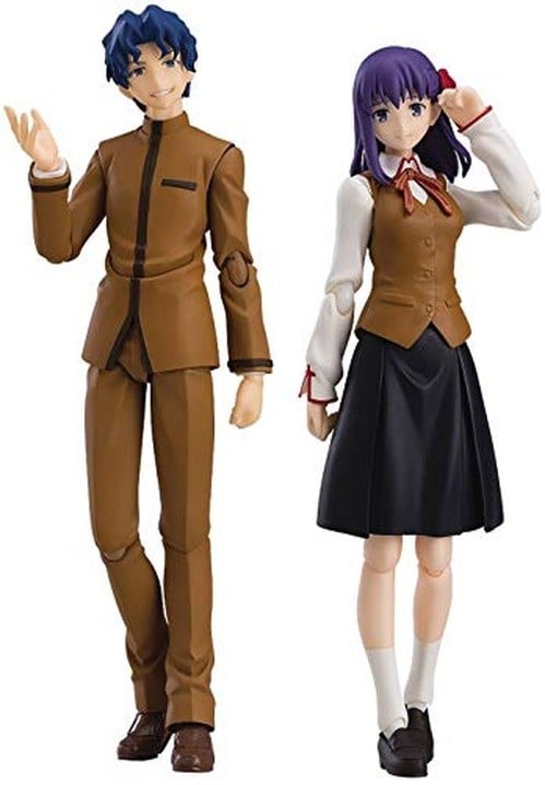 Max Factory Figma Fate Stay Night Heavens Feel Shinji Matou NUOVO scatola danneggiata